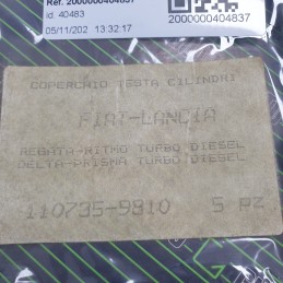 110735-9810 5xpz Guarnizione coperchio testa cilindri Fiat Regata Ritmo td Lancia Delta Prisma td 1985-87