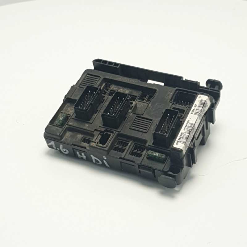 CENTRALINA SCATOLA PORTAFUSIBILI BOBY COMPUTER CITROEN BERLINGO 1.6 HDI SIEMENS 9650618580 CENTRALINA SCATOLA PORTAFUSIBILI BOBY COMPUTER CITROEN BERLINGO 1.6 HDI SIEMENS 9650618580