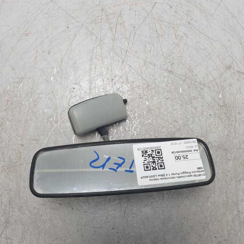 0148738 specchietto retrovisore interno abitacolo Piaggio Porter 1.4 28kw LOW1404/P 1998