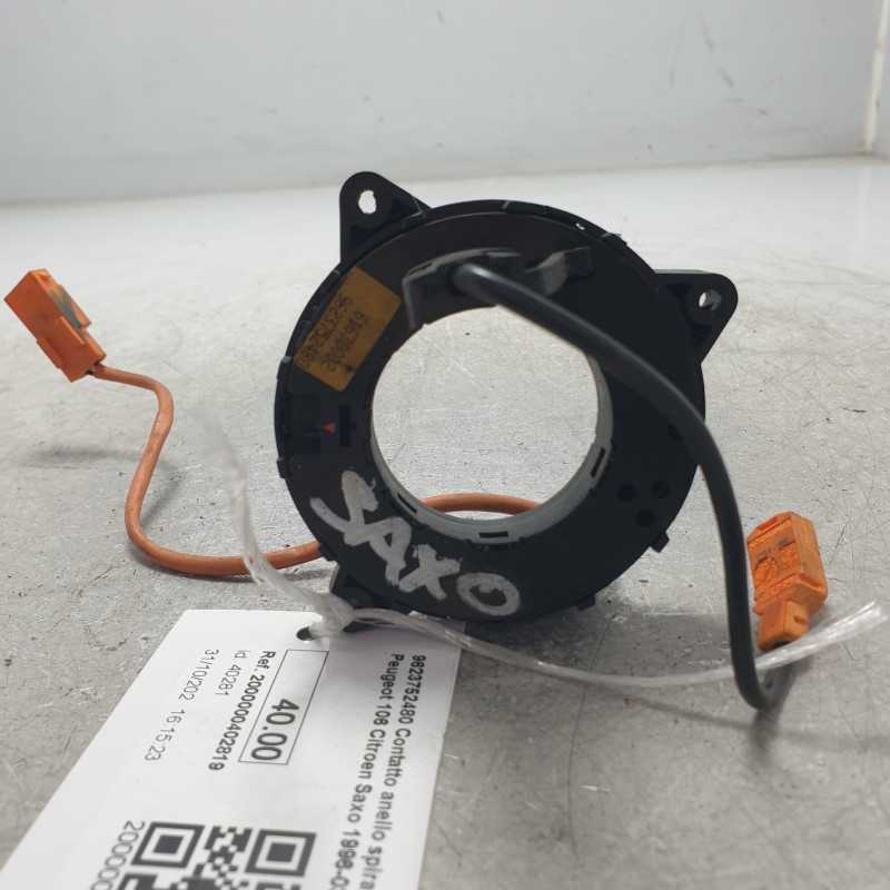 9623752480 Contatto anello spiralato airbag Peugeot 106 Citroen Saxo 1996-03