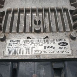 3S6112A650JE Centralina ecu motore Ford Fiesta V 1.4 50KW F6JB 2005 9PPEJ38AC