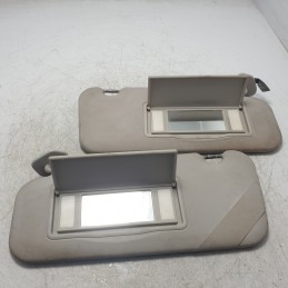 8143HL coppia Aletta parasole pantine Peugeot 307 2001-06 SX DX