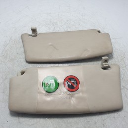 735407870 coppia Alette parasole pantine Lancia Ypsilon I 2003-06 SX DX