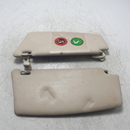 735407870 coppia Alette parasole pantine Lancia Ypsilon I 2003-06 SX DX