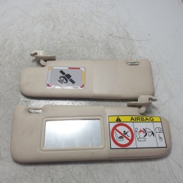 735755396 735734945 Aletta parasole pantine 2XPZ Fiat 500 312 2007