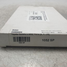 8790802370 vetro specchietto retrovisore esterno Toyota Corolla E12 2002-07 anteriore DX destro