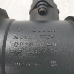 22680-7F411 debimetro flussometro misuratore massa aria Nissan Terrano II 2.7 TDI 4X4 Bosch