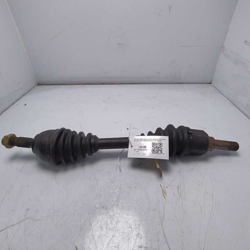 3272R3 96021730 semiasse anteriore SX sinistro Peugeot 205 1986-95 Citroen C15 1984-06