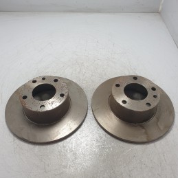 34111116947 coppia dischi freni anteriori BMW E12 Serie 5 1972-81 CAR