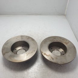 34111116947 coppia dischi freni anteriori BMW E12 Serie 5 1972-81 CAR