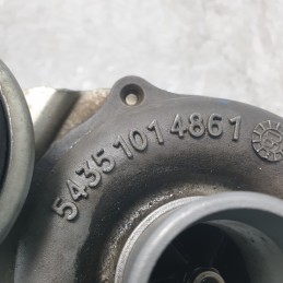 54351014861 turbo turbina turbocompressore Ford Fiesta MK5 JD 1.4 TDCI 2001-08 geometria fissa