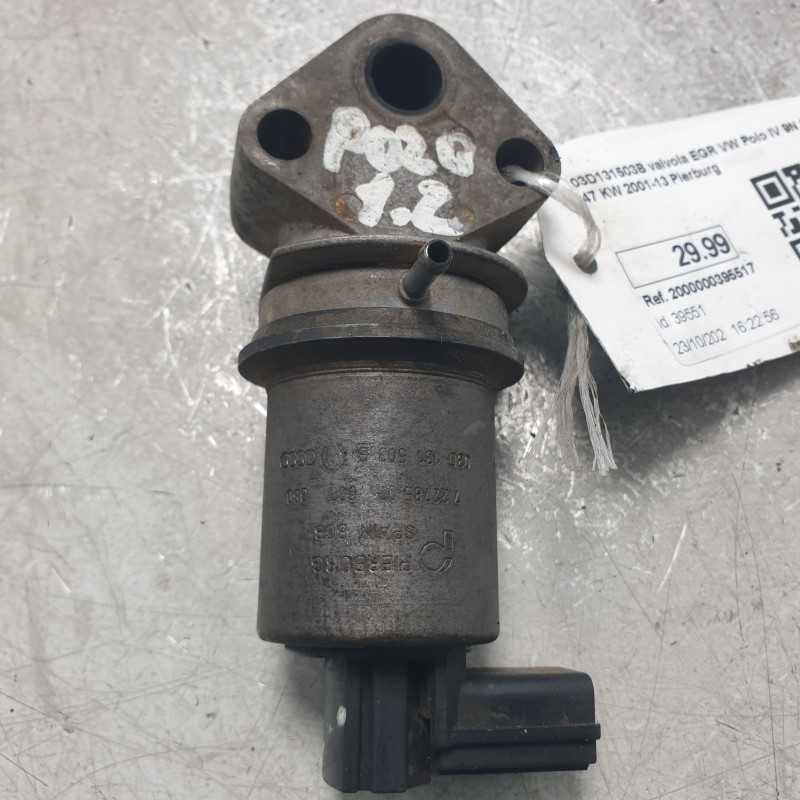 03D131503B valvola EGR VW Polo IV 9N 1.2 12V 47 KW 2001-13 Pierburg