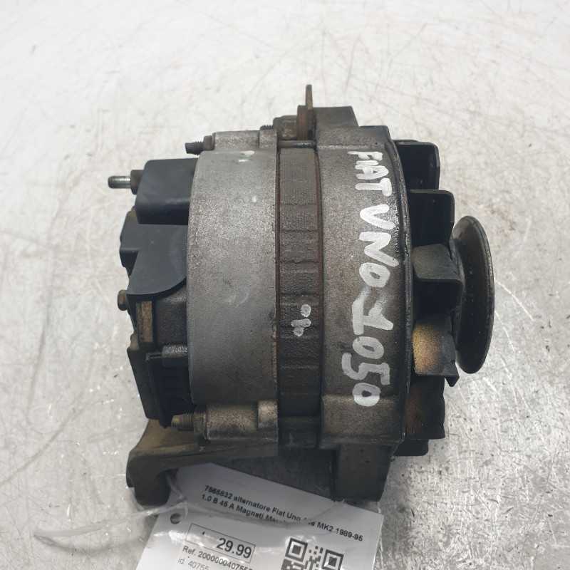 7565832 alternatore Fiat Uno 146 MK2 1989-95 1.0 B 45 A Magneti Marelli