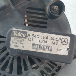 A6401540402 alternatore Mercedes W169 Classe A 180 CDI 2004-13 Valeo 150A