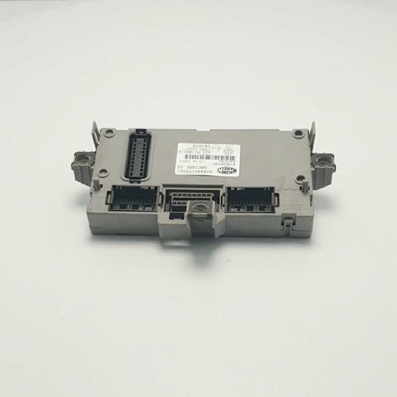 CENTRALINA BODY COMPUTER ECU MODULO CONTROLLO FIAT BRAVO 2° SERIE 1.4 BENZ 66 KW MARELLI 51826181 CENTRALINA BODY COMPUTER ECU MODULO CONTROLLO FIAT BRAVO 2° SERIE 1.4 BENZ 66 KW MARELLI 51826181