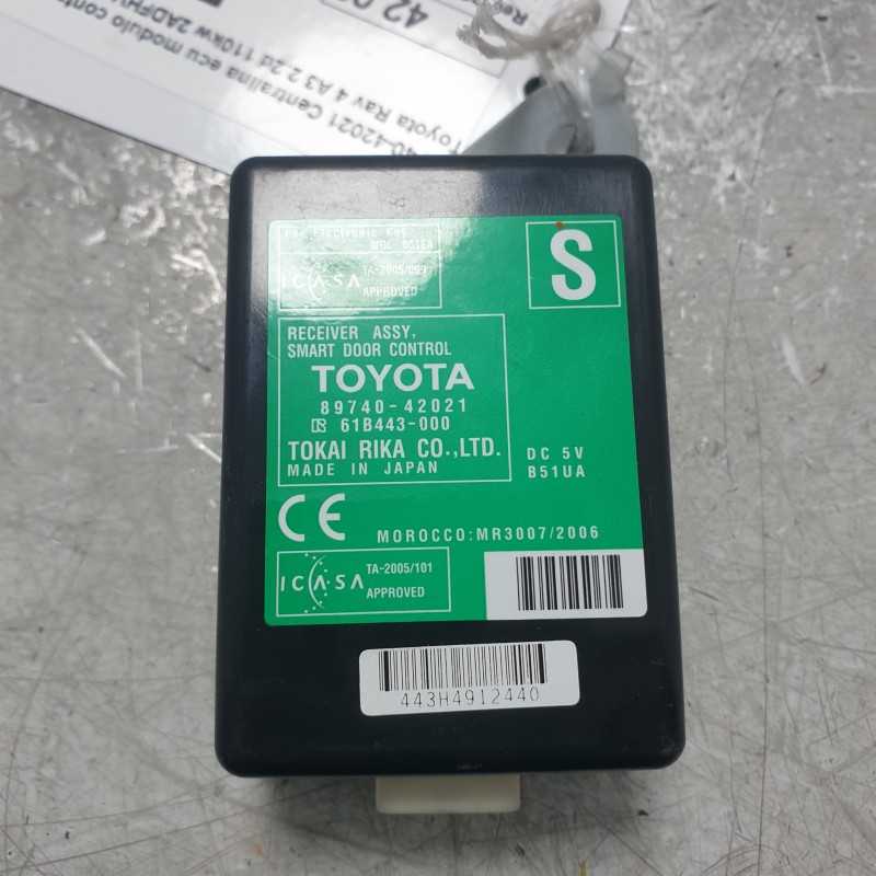 89740-42021 Centralina ecu modulo controllo Toyota Rav 4 A3 2.2d 110kw 2ADFHV 2009
