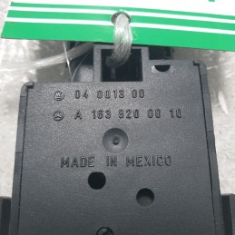A1638200010 Interruttore pulsante regolazione fari Mercedes ML W163 2.7D 612963 2003