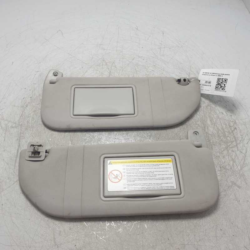 1611905180 1611905180 2xpz Aletta pantina parasole dx sx Citroen C1 2005-14