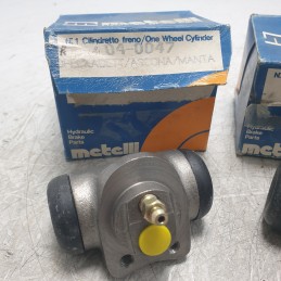 04-0047 x2 pezzi cilindretto ruota freno Opel Kadett Ascona Manta Metelli 04-0047