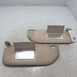 8143JF Alette 2xpz pantine parasole dx sx Citroen C4 1.4Benz KFU 2005