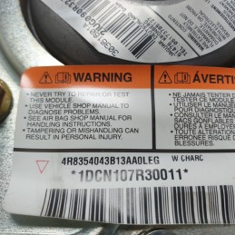 4R8354043B13AA Airbag volante Jaguar S-Type X200 2.7D 2004-05