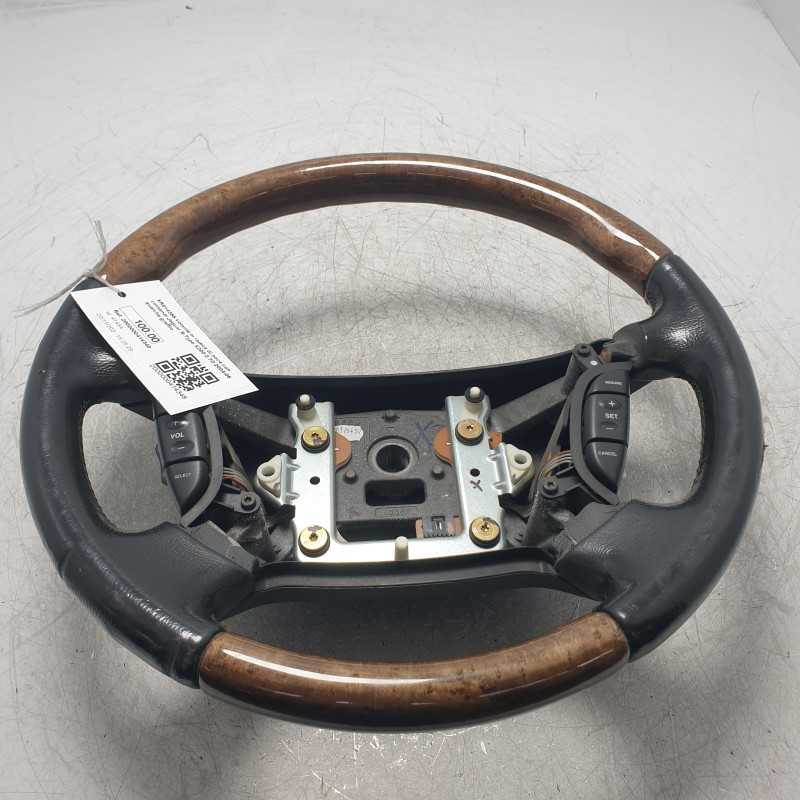 XR814365 Volante in radica di noce con comandi Jaguar S-Type X200 2.7D 2004-05 qualche graffio