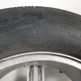 676233014 Cerchio in lega completo di gomma 235/65 R17 104H BMW X5 E53 3.0D 2000-07