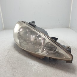 9628666780 faro fanale proiettore Peugeot 206 MK1 1998-10 ant DX destro 