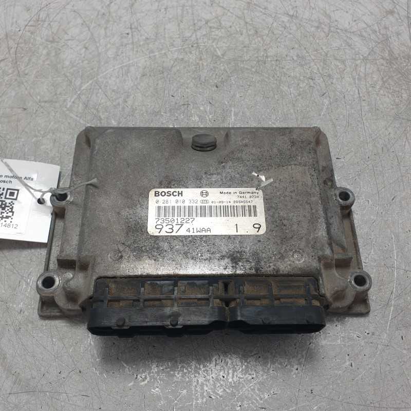 73501227 centralina ECU controllo motore Alfa Romeo 147 937 1.9 JTD 2000-10 Bosch