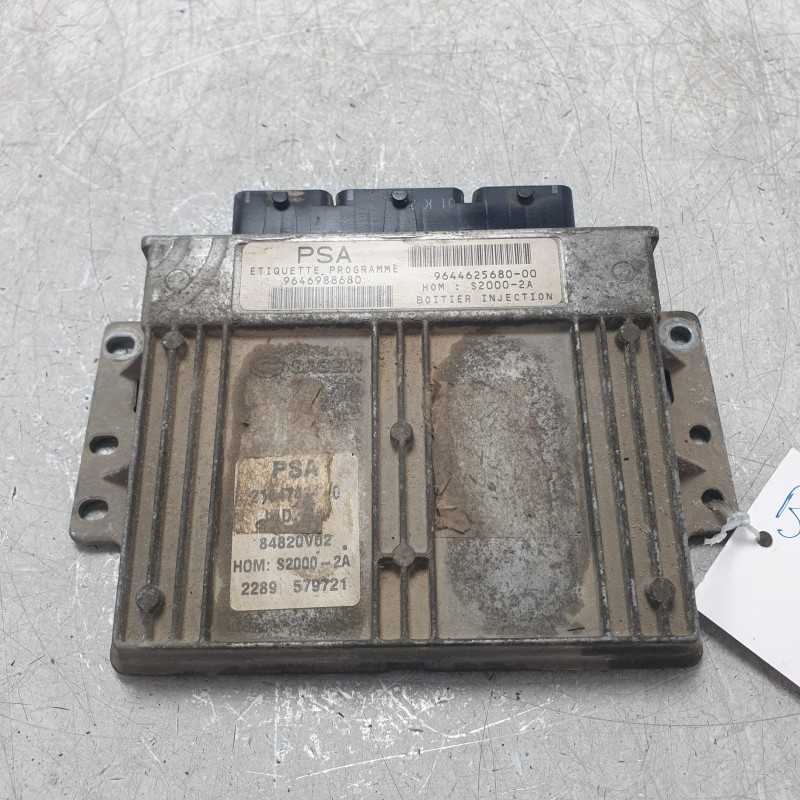 9646988680 centralina ECU controllo motore Peugeot 206 1.4 B 1998-10 PSA Sagem