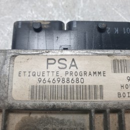 9646988680 centralina ECU controllo motore Peugeot 206 1.4 B 1998-10 PSA Sagem