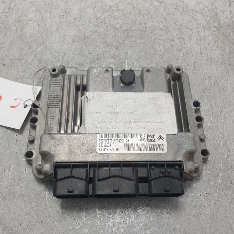 9661377280 centralina ECU controllo motore Peugeot 307 1.6 HDI 2006 Bosch