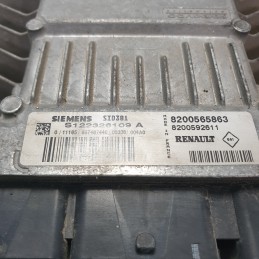 8200565863 centralina ECU controllo motore Renault Megane MK2 1.5 DCI 2002-08 Siemens