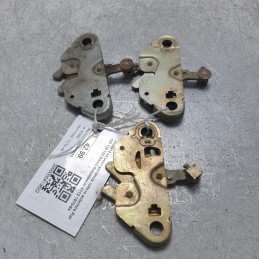 4236814 x3 pezzi serratura cofano anteriore Fiat 127 128 132 Ritmo Autobianchi A112 1970-84