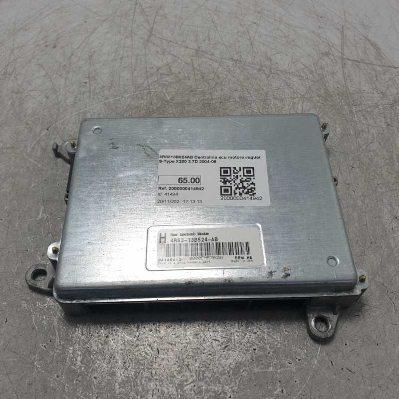 4R8313B524AB Centralina ecu motore Jaguar S-Type X200 2.7D 2004-05