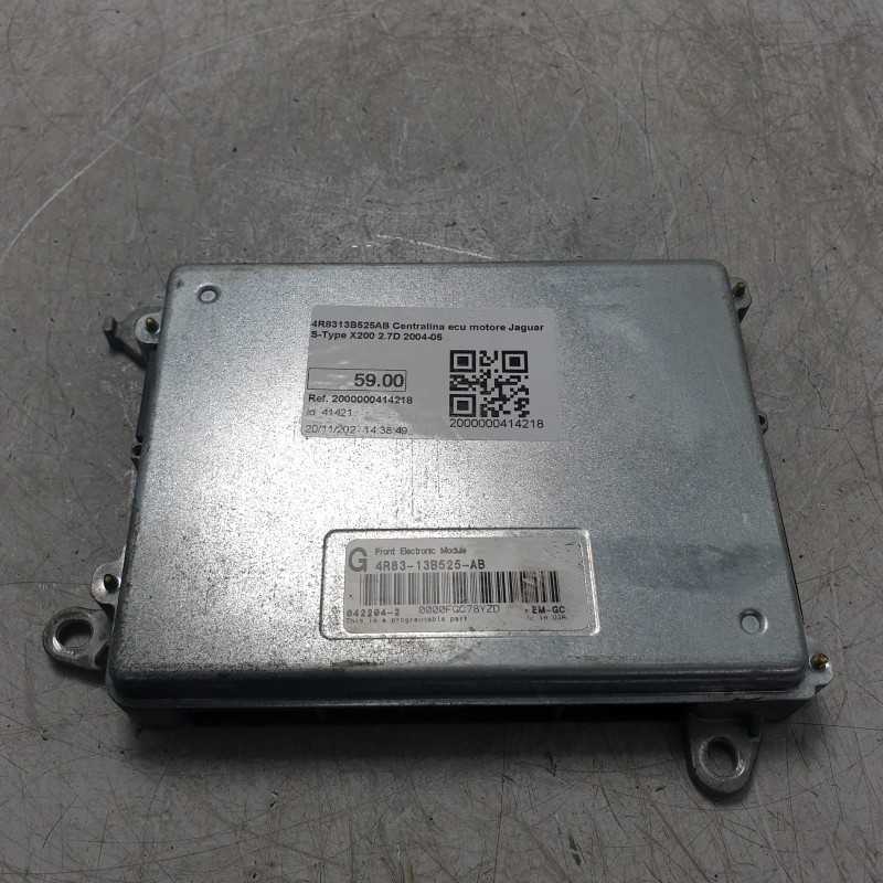 4R8313B525AB Centralina ecu motore Jaguar S-Type X200 2.7D 2004-05