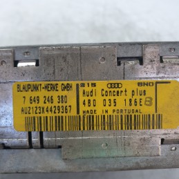 7649246380 Autoradio Audi A6 S6 C5 4B 2003 4B0035186E