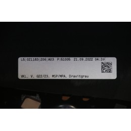 PARAURTI ANTERIORE BMW G22 G23 M USA C36  Dravitgrau metallic