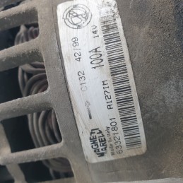 63321801 alternatore Alfa Romeo 156 932 MK1 2.4 JTD 136 CV 1997-06 100 A Magneti Marelli