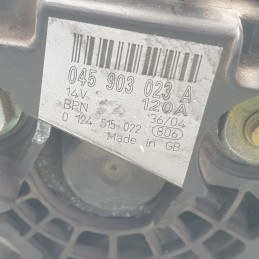 045903023A alternatore VW Polo 9N 1.4 TDI 2001-05 Bosch 120A