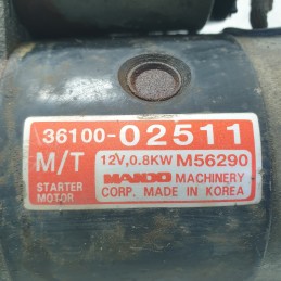 36100-02511 Motorino avviamento 0.8kw Hyundai Atos 1.0 1.1 benz 1998