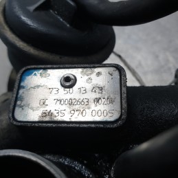 71784113 turbo turbina turbocompressore Lancia Ypsilon MK1 843 1.3 MJT 2003-11 KKK 54351014808 attacco basso