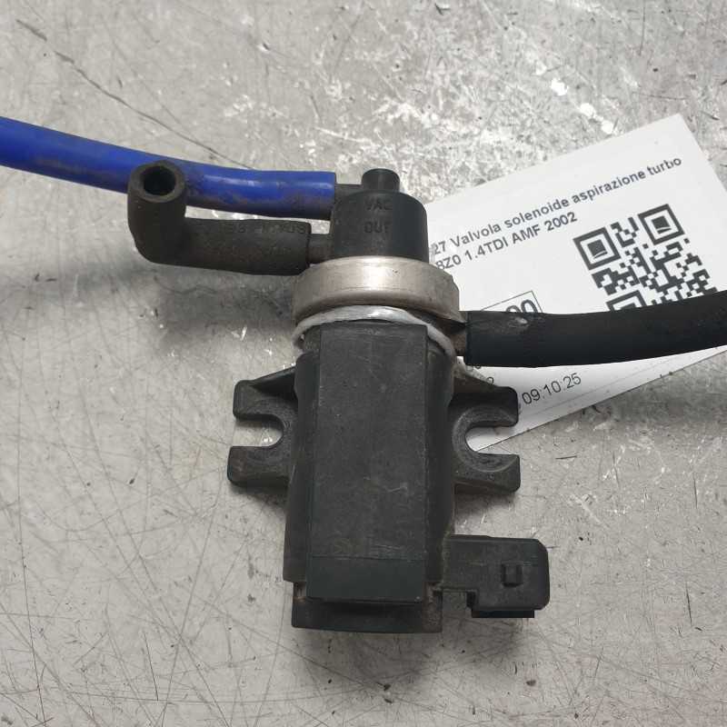 1H0906627 Valvola solenoide aspirazione turbo Audi A2 8Z0 1.4TDI AMF 2002