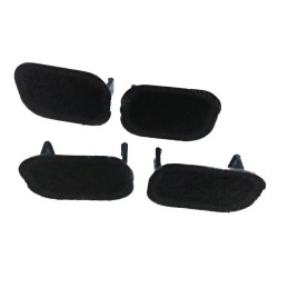 A1239880035 tappo cappelletto copertura viti cruscotto Mercedes W123 1976-85 nero 10 pezzi