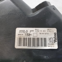 9641615280 Faro fanale proiettore frontale dx Peugeot 307 SW 3H 2.0HDI 2002-09