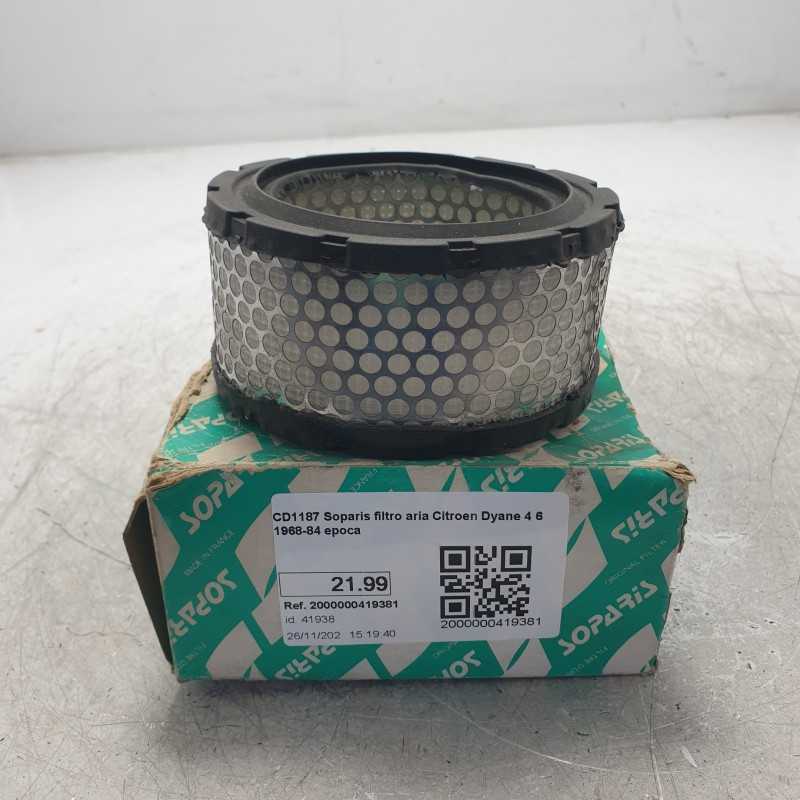 CD1187 Soparis filtro aria Citroen Dyane 4 6 1968-84 epoca