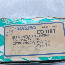 CD1187 Soparis filtro aria Citroen Dyane 4 6 1968-84 epoca