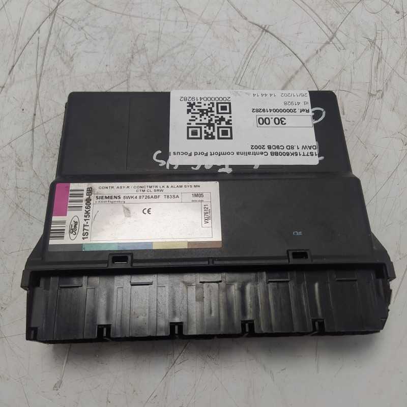 1S7T15K600BB Centralina comfort Ford Focus I DAW 1.8D C9DB 2002