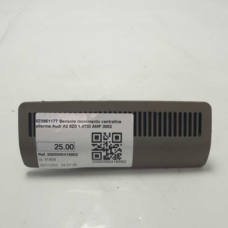 8Z0951177 Sensore movimento centralina allarme Audi A2 8Z0 1.4TDI AMF 2002