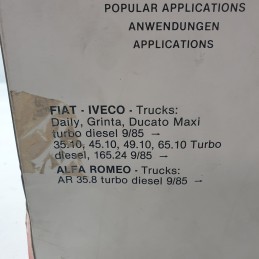 71760523 filtro aria Iveco Daily MK1 MK2 1985-98 FRAM CA4578